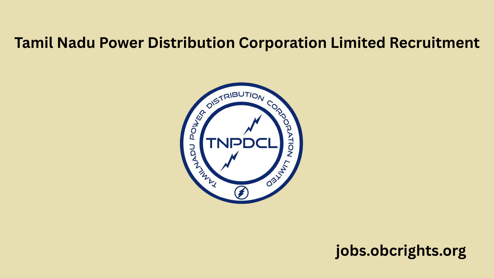 TNPDCL Recruitment