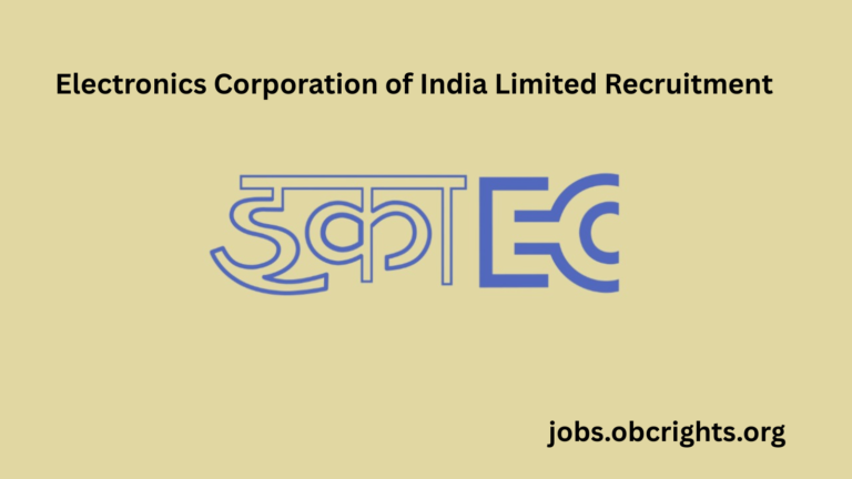 Electronics Corporation of India Limited (ECIL Recruitment)