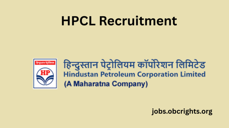 Job Opportunities in HPCL Recruitment-Hindustan Petroleum Corporation Limited