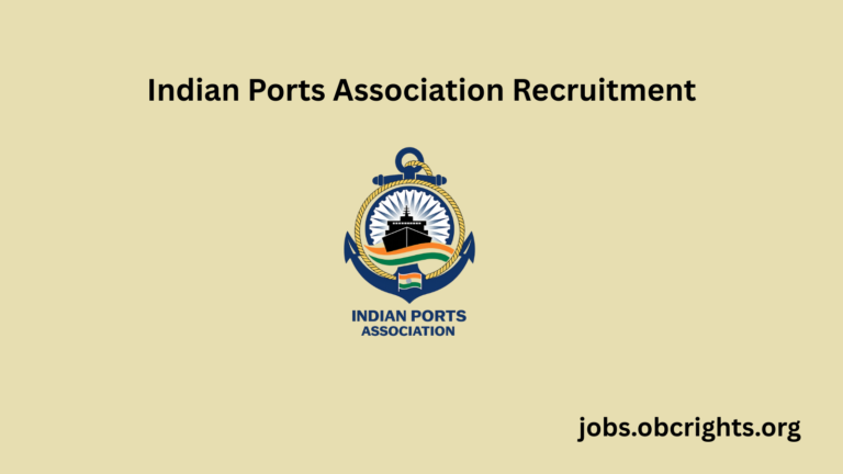 Indian Ports Association Recruitment