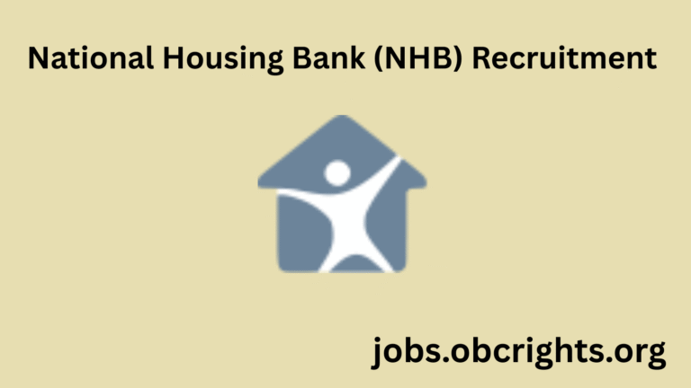 National Housing Bank (NHB) Recruitment