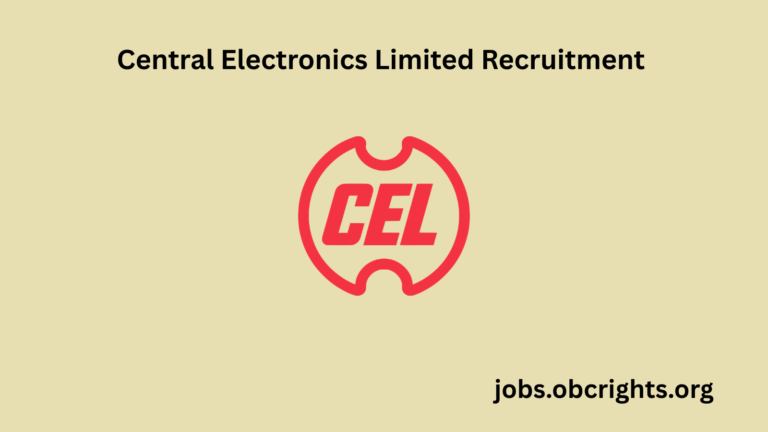 Central Electronics Limited Recruitment