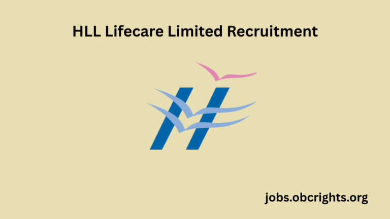 HLL Lifecare Limited Recruitment