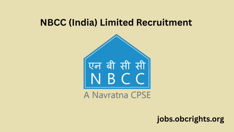 NBCC (India) Limited Recruitment