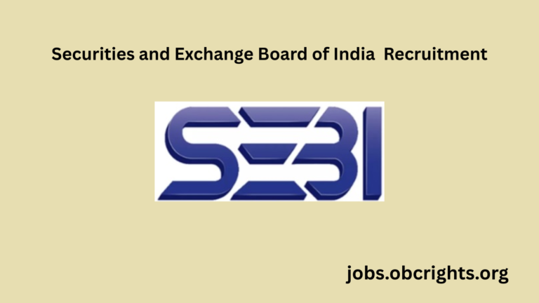 SEBI Recruitment