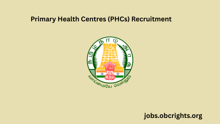 Primary Health Centres (PHCs)