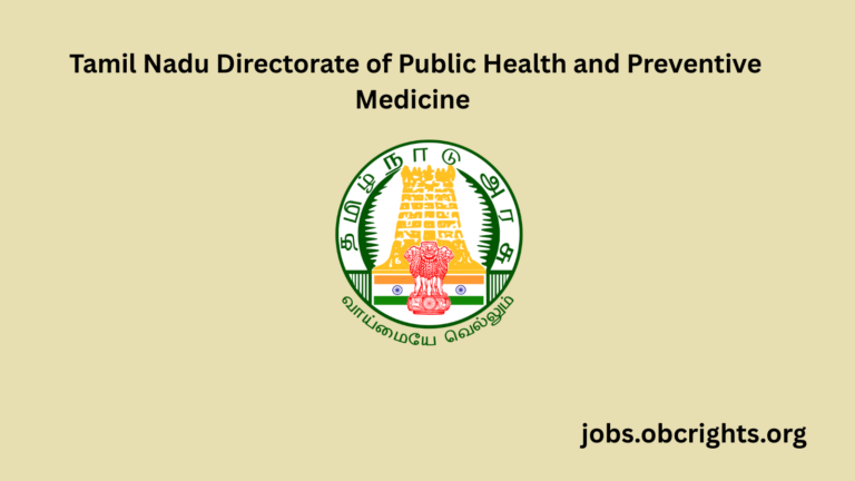 Tamil Nadu Directorate of Public Health and Preventive Medicine