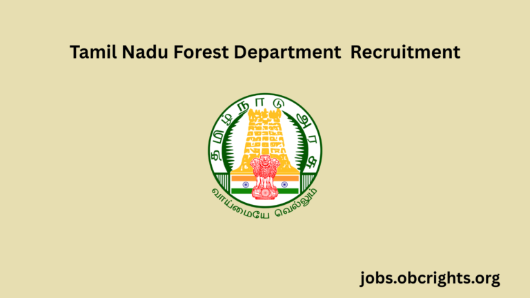 TN Forest Recruitment 2026 – Complete Detailed Guide