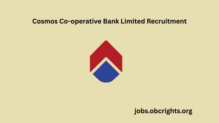 Cosmos Co-operative Bank Limited Recruitment: Eligibility, Salary, Vacancy, Syllabus & Application Process