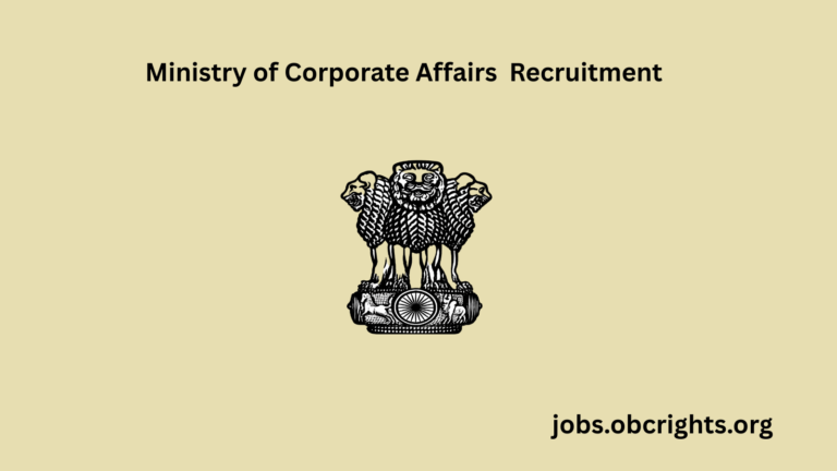 MCA Recruitment