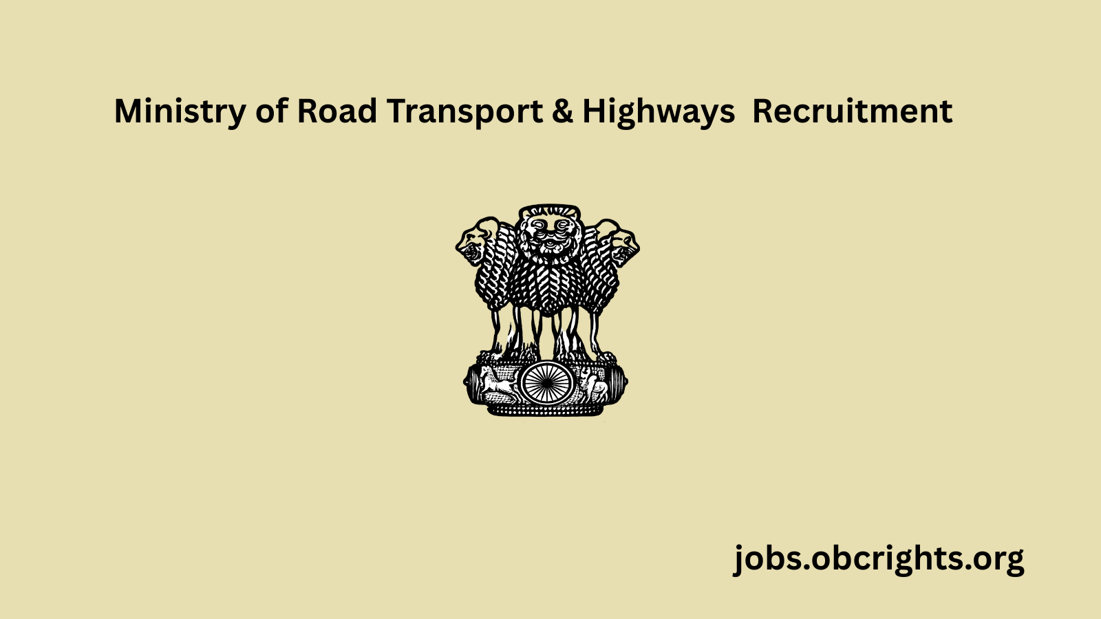 Ministry of Road Transport & Highways