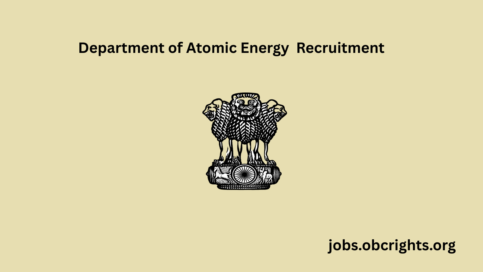 Department of Atomic Energy (DAE Recruitment)