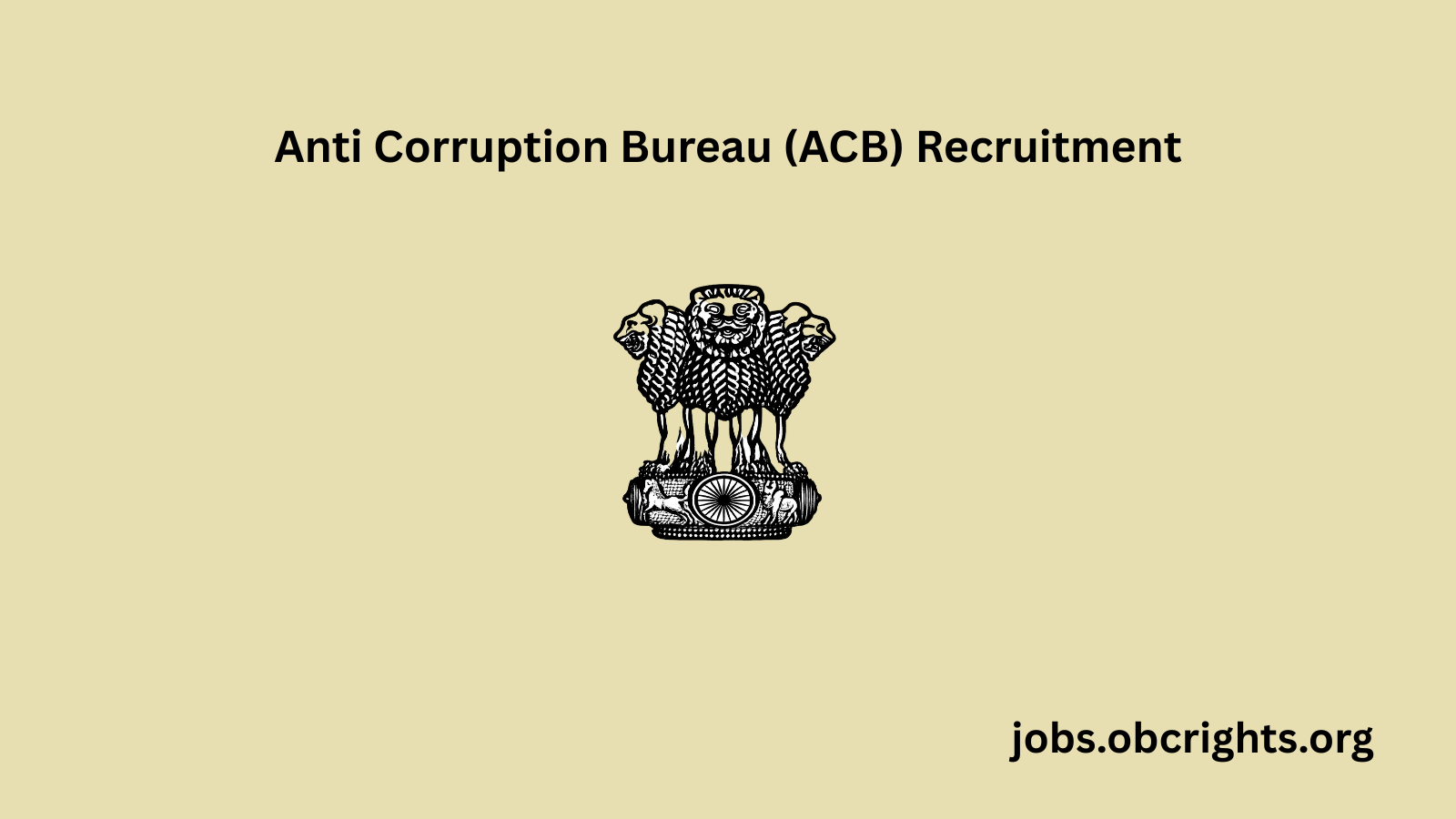 ACB Recruitment