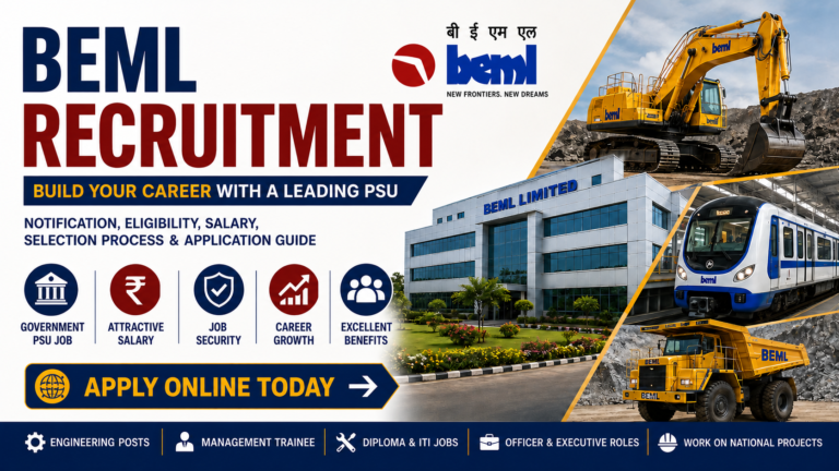 BEML Limited Recruitment