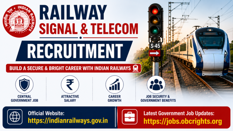 Railway Signal & Telecom Recruitment