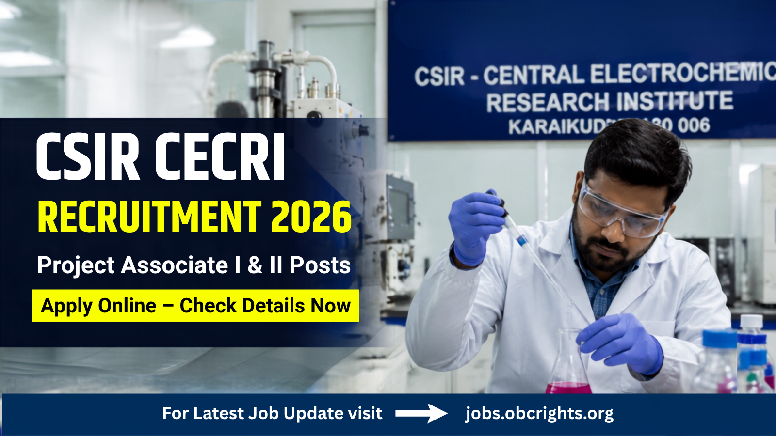 CSIR CECRI recruitment