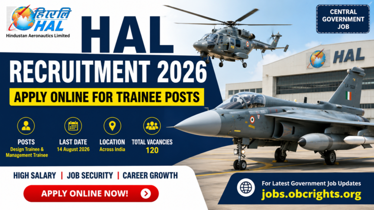 HAL Recruitment 2026 – Apply Online for Trainee Posts