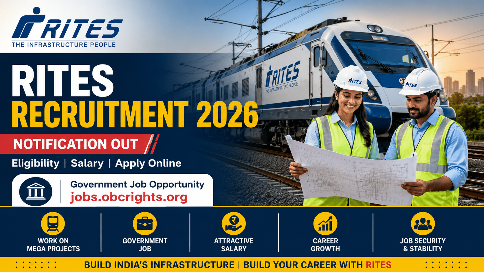 RITES Recruitment 2026 – Notification, Eligibility, Salary & Apply Online