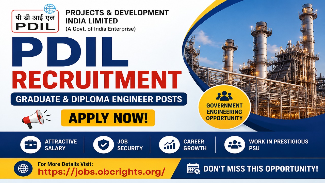 PDIL Recruitment – Graduate & Diploma Engineer Posts; Apply Now!