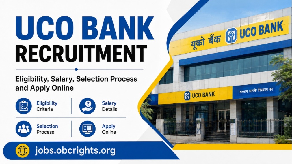 UCO Bank Recruitment 2026 Eligibility, Salary, Selection Process and Apply Online