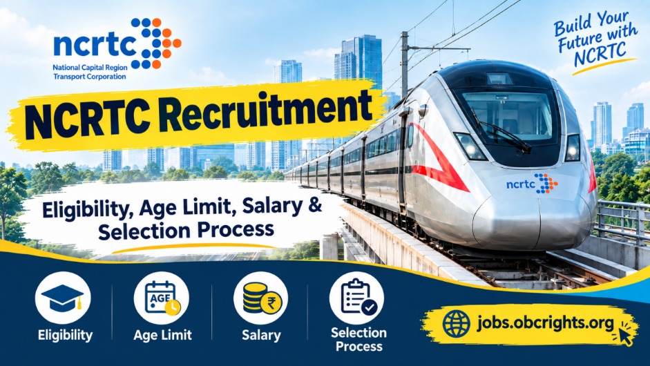 NCRTC Recruitment 2026 Eligibility, Age Limit, Salary & Selection Process