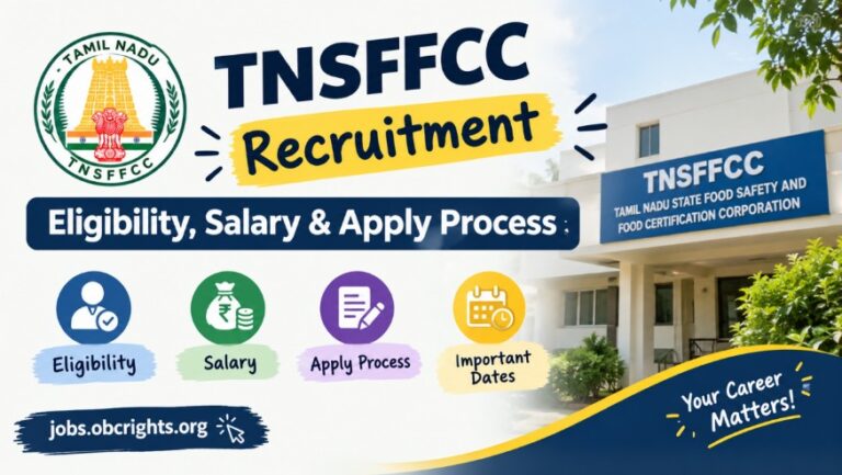 TNSFFCC Recruitment 2026 – Eligibility, Salary & Apply Process